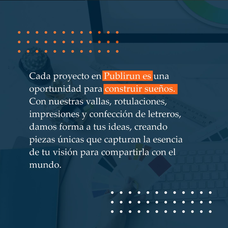 Publirun - Quienes Somos